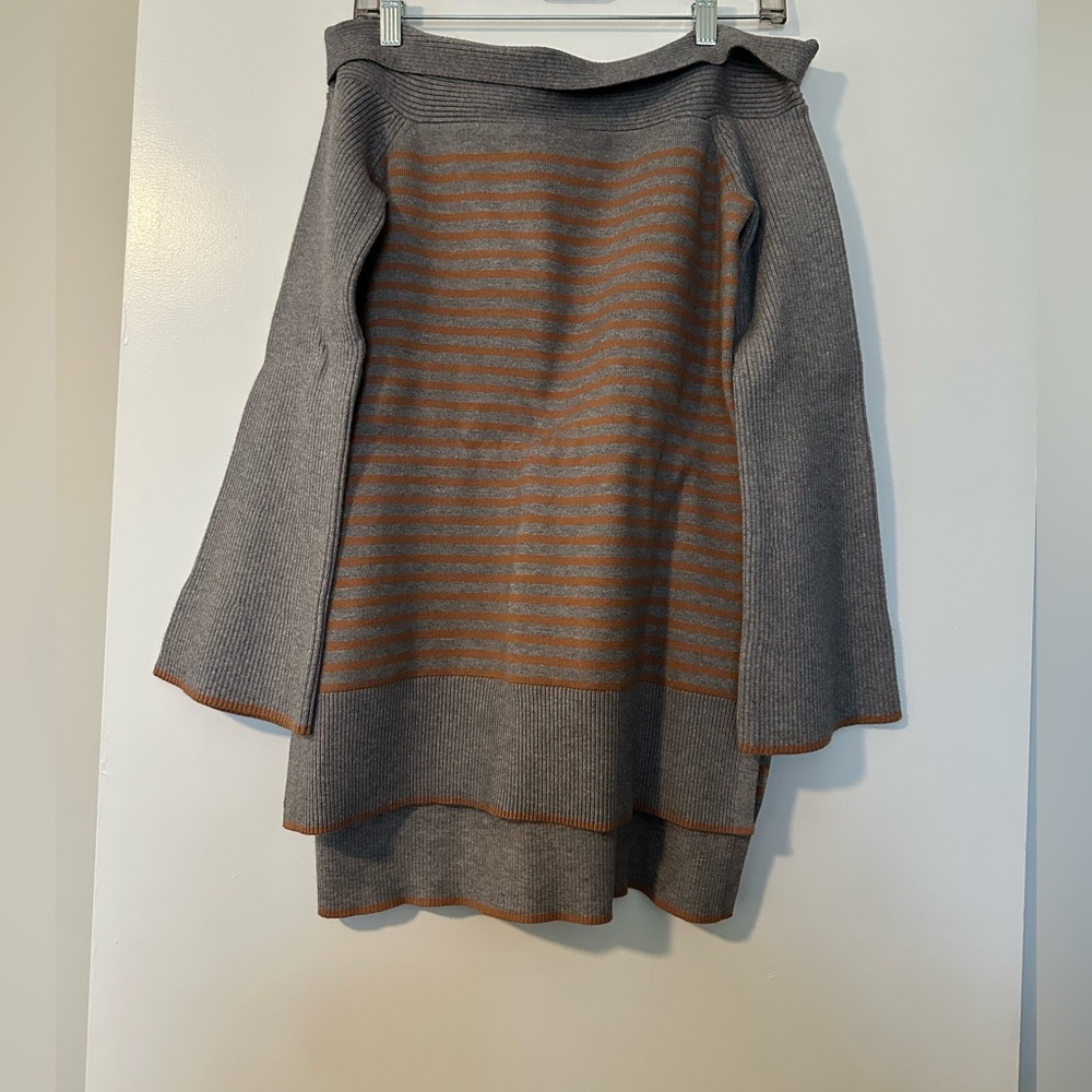 Size Small Anthropologie Striped Knit Sweater Dress
